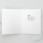 水彩《鳥》アメリカゴガラ鳥自然アー感謝していト カード (内部)