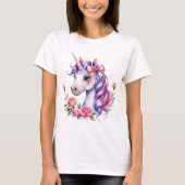 水彩 Tシャツ (正面)