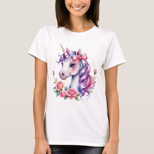 水彩 Tシャツ (正面)
