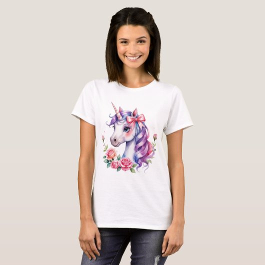 水彩 Tシャツ (正面フル)