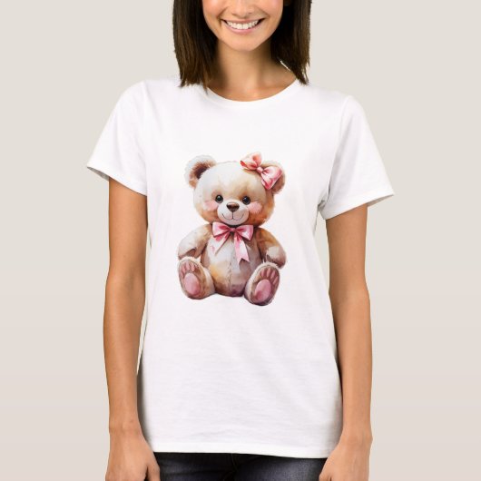 水彩 Tシャツ (正面)