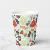 水彩BBQ 紙コップ (裏面)