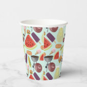 水彩BBQ 紙コップ (右)
