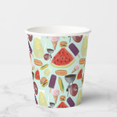 水彩BBQ 紙コップ (正面)