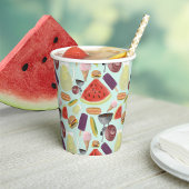 水彩BBQ 紙コップ