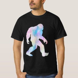 水彩Bigfoot Tシャツ