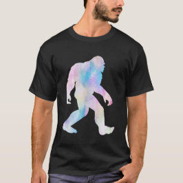水彩Bigfoot Tシャツ