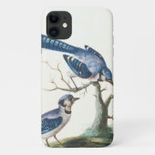 水彩Blue Jay Birds Art Case-Mate iPhoneケース (裏面)