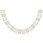 水彩Chick 1st birthday バンティングフラッグ (全)