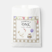 水彩Chick 1st birthday フェイバーバッグ (正面)