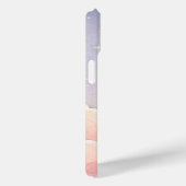 水彩Cloudscape Pink Sky名前 Case-Mate iPhoneケース (裏面 / 右)