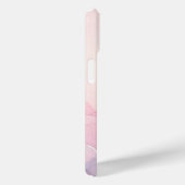 水彩Cloudscape Pink Sky名前 Case-Mate iPhoneケース (裏面 / 右)