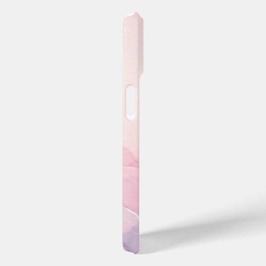 水彩Cloudscape Pink Sky名前 Case-Mate iPhoneケース (裏面 / 右)