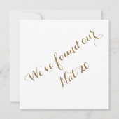 水彩D20 テーブルゲーム フォト セーブ・ザ・デート I 招待状 (裏面)