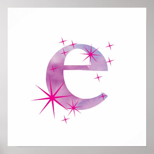 水彩E ポスター (正面)