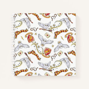 水彩GRYFFINDOR™ヘドウィッグ模様 ノートブック