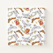 水彩GRYFFINDOR™ヘドウィッグ模様 ノートブック (裏面)