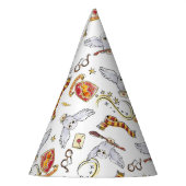 水彩GRYFFINDOR™ヘドウィッグ模様 パーティーハット (左)