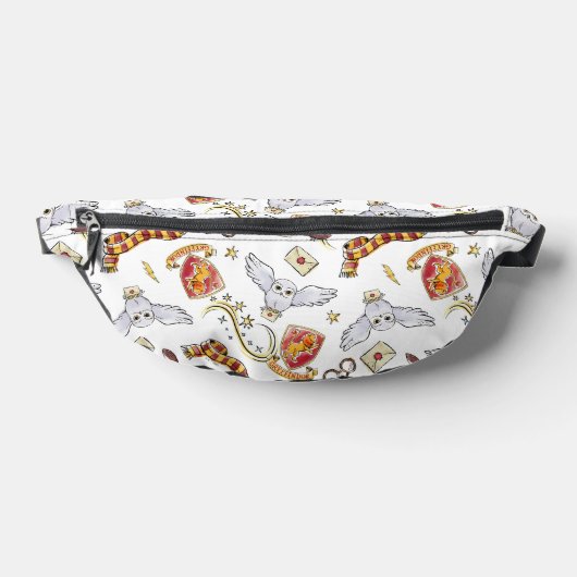 水彩GRYFFINDOR™ヘドウィッグ模様 ファニーパック (レイダウン)