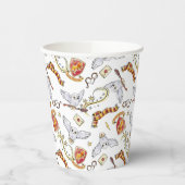 水彩GRYFFINDOR™ヘドウィッグ模様 紙コップ (左)