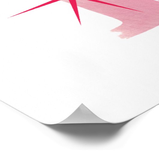 水彩H ポスター (角)