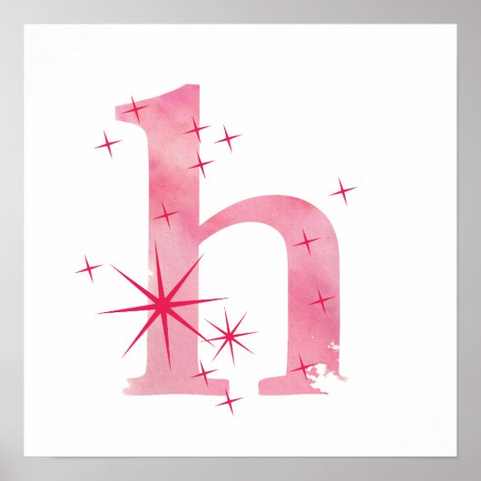 水彩H ポスター (正面)