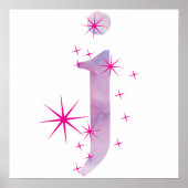 水彩J ポスター (正面)