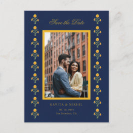 水彩marigold写真デートを保存 案内ポストカード