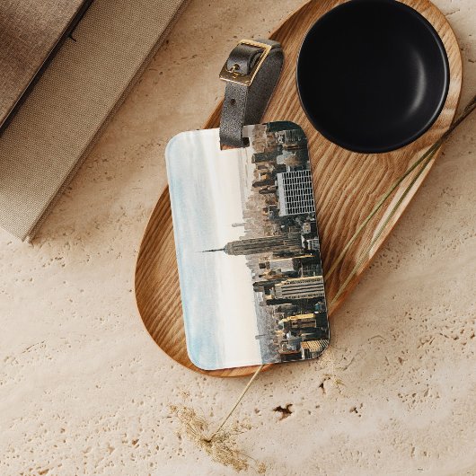 水彩NYC旅行先ラゲッジタグ ラゲッジタグ