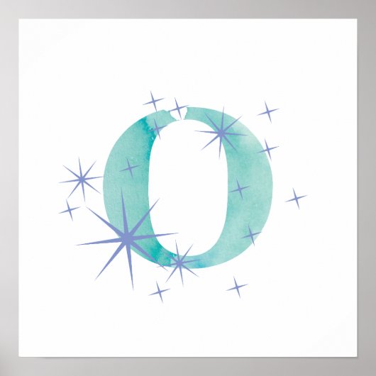 水彩O ポスター (正面)