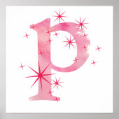 水彩P ポスター (正面)