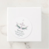 水彩PInkCross緑のコミュニティメッセージカード フェイバータグ (インサイチュ)