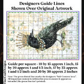 水彩Raven, Crown & Necklace DK8Rデコページ 薄葉紙