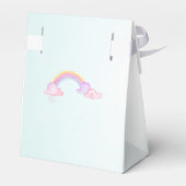 水彩Rhino Unicorn男の赤ちゃんシャワーサンキュー フェイバーボックス (裏面サイド)