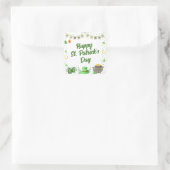 水彩St patricks スクエアシール (バッグ)