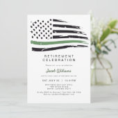 水彩Thin Greラインフラグ除・売却パーティー 招待状 (スタンド正面)