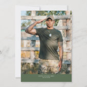 水彩Thin Greラインフラグ除・売却パーティー 招待状 (裏面)