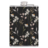 水彩WildFlowerパターン フラスク (裏面)