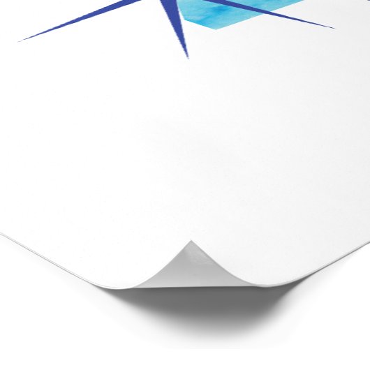 水彩Z ポスター (角)