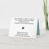 水影 カード (裏面)