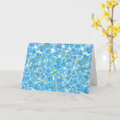 水忘れ色ではない カード (黄色い花)