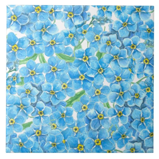 水忘れ色ではない タイル (正面)