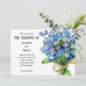 水忘れ色素結婚 招待状 (スタンド正面)