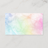 水性インクサロン及びスパ 名刺 (裏面)