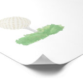 水性ゴルフボールポスター ポスター (角)