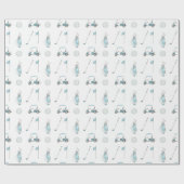 水性ゴルフラッピング紙 ラッピングペーパー (フラット)