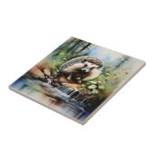 水性ハリネズミ動物 タイル (側面)