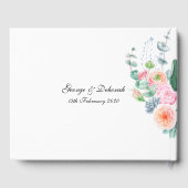 水性プロテア結婚ズ ゲストブック (裏面)