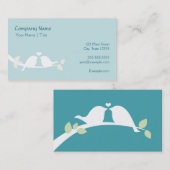 水愛鳥 名刺 (正面/裏面)