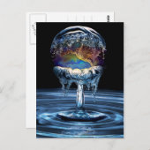 水戦争 ポストカード (正面/裏面)